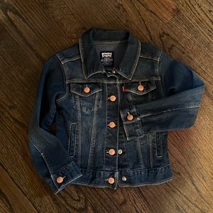 Levi’s size 4-5 denim jacket.